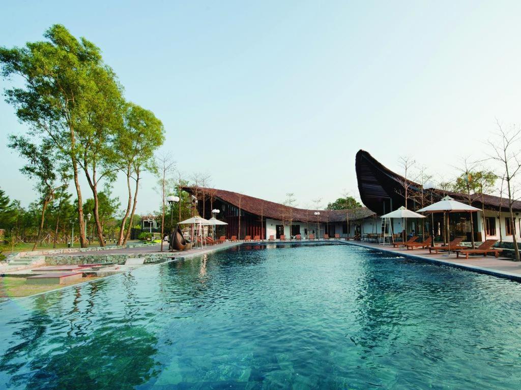 Flamingos Villa Happy Bt Ngọc Quang エクステリア 写真